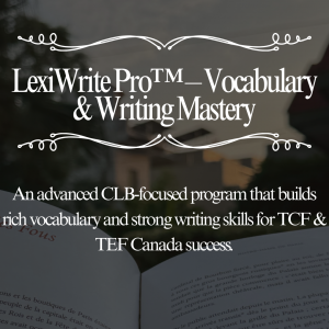 LexiWrite Pro™ – Vocabulary & Writing Mastery